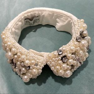 ZARA pearl collar
